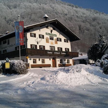 Gasthof Altes Forsthaus Ramsau bei Berchtesgaden Eksteriør billede